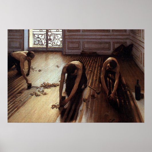 De vloerkrapers poster (Voorkant)