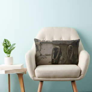 De vloerschrapers door Gustave Caillebotte Kussen