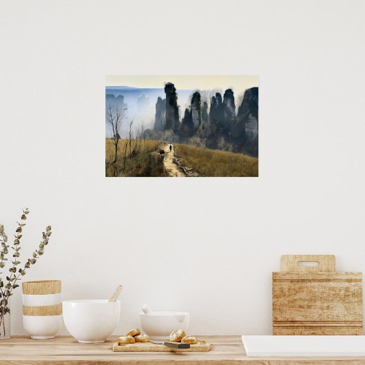 De vloten van de duivel trekken poster (Keuken)