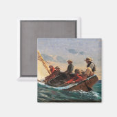 De vlucht (1874) van Winslow Homer Magneet (Voorkant / Achterkant)