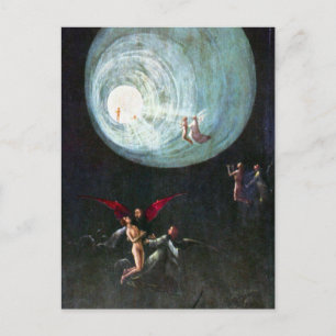 De vlucht naar de hemel briefkaart