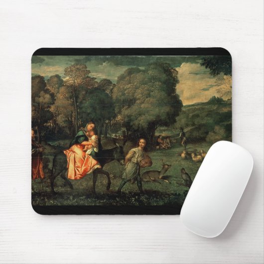 De vlucht naar Egypte, 1500 Muismat (Met muis)