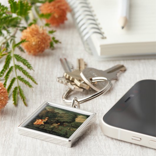 De vlucht naar Egypte, 1500 Sleutelhanger (Zijkant)