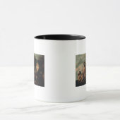 De vlucht naar Egypte, 17e eeuw Mok (Midden)