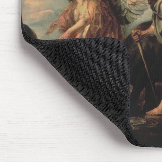 De vlucht naar Egypte, 17e eeuw Muismat (Hoek)