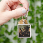 De vlucht naar Egypte, 17e eeuw Sleutelhanger (Hand)