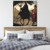De vlucht naar Egypte 2 Canvas Afdruk (Insitu (Slaapkamer))