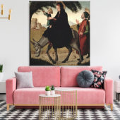 De vlucht naar Egypte 2 Canvas Afdruk (Insitu (Woonkamer))