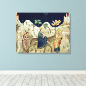 De vlucht naar Egypte 2 Canvas Afdruk (Insitu (Houten vloer))