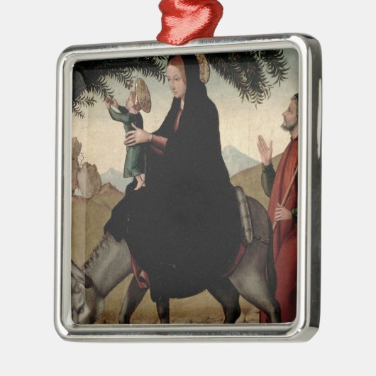 De vlucht naar Egypte 2 Metalen Ornament (Links)