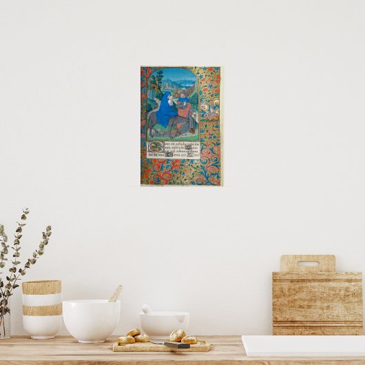 De vlucht naar Egypte 2 Poster (Keuken)