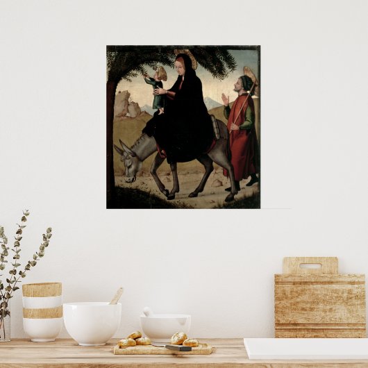 De vlucht naar Egypte 2 Poster (Keuken)