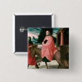 De vlucht naar Egypte 2 Vierkante Button 5,1 Cm (Voorkant /achterkant)