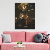 De vlucht naar Egypte Canvas Afdruk (Insitu (Woonkamer))