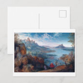 De vlucht naar Egypte, Pieter Bruegel Briefkaart (Voorkant / Achterkant)