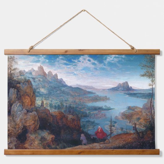 De vlucht naar Egypte, Pieter Bruegel Hangend Wandkleed (Voorkant)