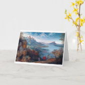 De vlucht naar Egypte, Pieter Bruegel Kaart (Gele Bloem)