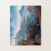 De vlucht naar Egypte, Pieter Bruegel Legpuzzel (Verticaal)