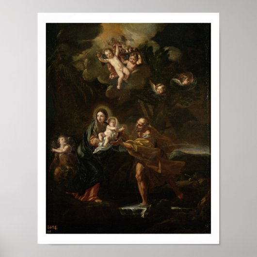 De vlucht naar Egypte Poster (Voorkant)