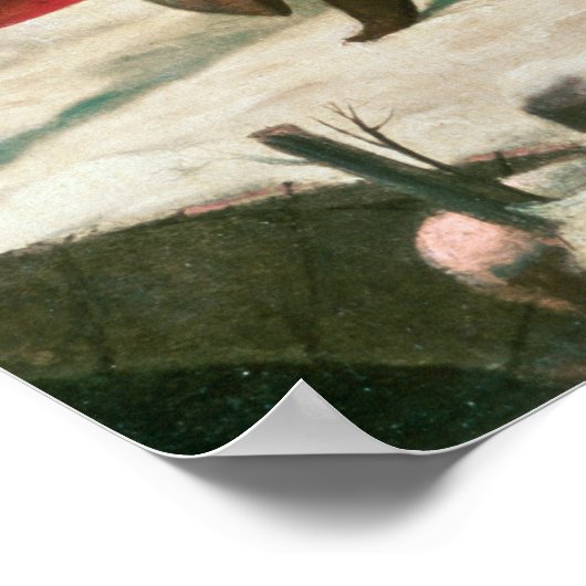 De vlucht naar Egypte Poster (Hoek)