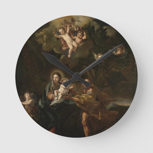 De vlucht naar Egypte Ronde Klok (Voorkant)