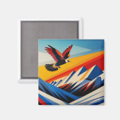 De vlucht van de Condor Magneet (Voorkant / Achterkant)