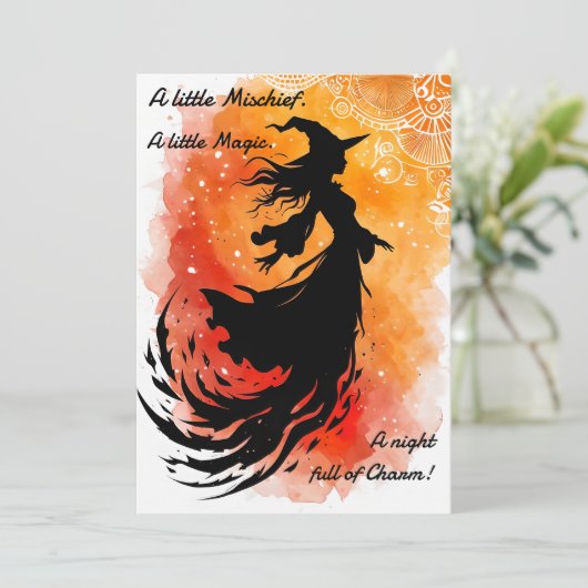 De vlucht van de Ember Shadow Kaart (Staand voorkant)