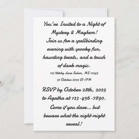 De vlucht van de Ember Shadow Kaart (Achterkant)