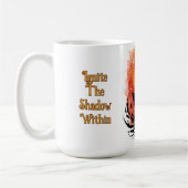 De vlucht van de Ember Shadow-Personalize Koffiemok (Links)