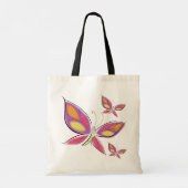 De vlucht van de Flutterby-Canvas tas (Achterkant)