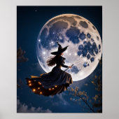 De vlucht van de heks poster (Voorkant)