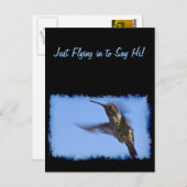 De vlucht van de kolibrie briefkaart (Voorkant / Achterkant)