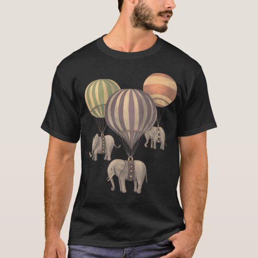 De vlucht van de olifanten t-shirt (Voorkant)