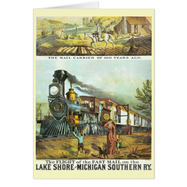 De vlucht van de Snelle Post (Voorkant)