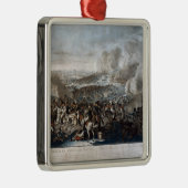 De vlucht van Napoleon uit de strijd tegen Waterlo Metalen Ornament (Rechts)