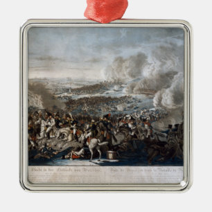 De vlucht van Napoleon uit de strijd tegen Waterlo Metalen Ornament