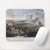 De vlucht van Napoleon uit de strijd tegen Waterlo Muismat (Met muis)