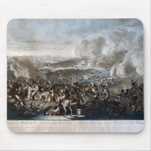 De vlucht van Napoleon uit de strijd tegen Waterlo Muismat