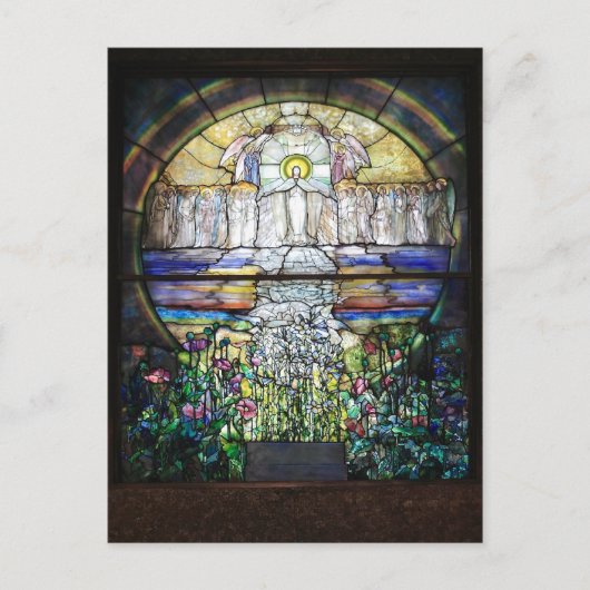 De vlucht van zielen briefkaart (Voorkant)