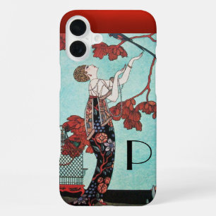 DE VLUCHTIGE VOGEL, MODEONTWERPER iPhone 16 PLUS HOESJE