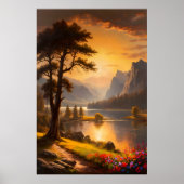 De Vluchtplaats van Sereniteit Poster (Voorkant)