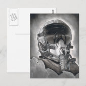 De vluchtuitvoerder briefkaart (Voorkant / Achterkant)