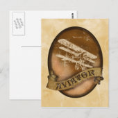 De vluchtuitvoerder briefkaart (Voorkant / Achterkant)