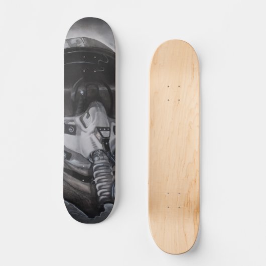 De vluchtuitvoerder skateboard (Voorkant)