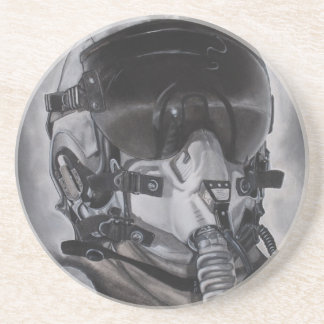 De vluchtuitvoerder zandsteen onderzetter