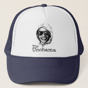 De VN-Obama - Obama Unabomber kwaadaardige tweelin Trucker Pet