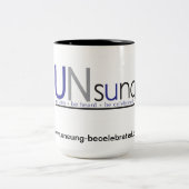 De VN-sung-Mok Tweekleurige Koffiemok (Center)