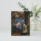 De Vocatie van St. Aloysius Gonzaga door Guercino Briefkaart (Staand voorkant)