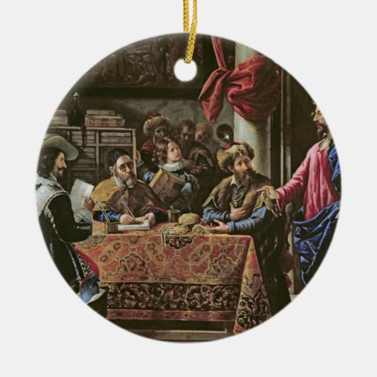 De Vocation of St. Matthew Keramisch Ornament (Voorkant)