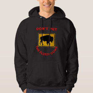 De vochtige koeien niet bedekken hoodie